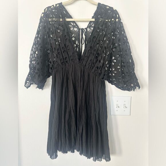 Free People One Bella Note Mini Dress XS-S - Picture 3 of 11